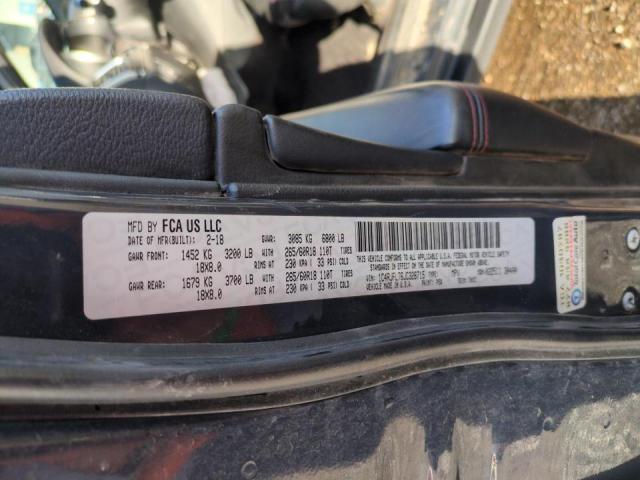 1C4RJFLT6JC328715 - 2018 JEEP GRAND CHER TRAILHAWK Boz foto 14