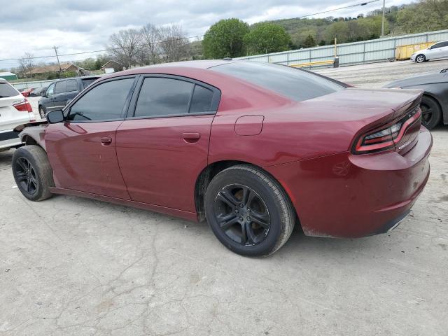 2C3CDXBG4JH289972 - 2018 DODGE CHARGER SXT RED photo 2