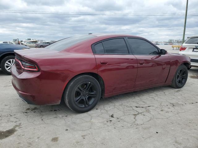 2C3CDXBG4JH289972 - 2018 DODGE CHARGER SXT RED photo 3