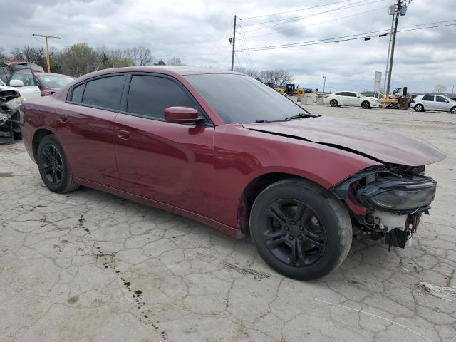 2C3CDXBG4JH289972 - 2018 DODGE CHARGER SXT RED photo 4