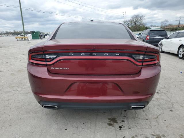 2C3CDXBG4JH289972 - 2018 DODGE CHARGER SXT RED photo 6