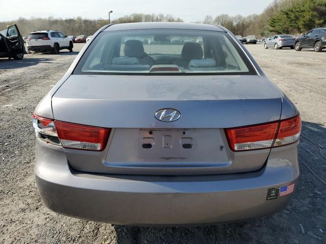 KMHET46C06A090111 - 2006 HYUNDAI SONATA GL SILVER photo 6