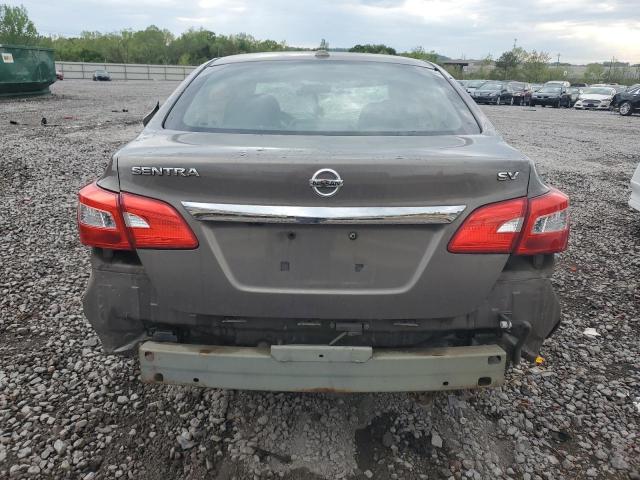 3N1AB7AP1GL641130 - 2016 NISSAN SENTRA S GRAY photo 6