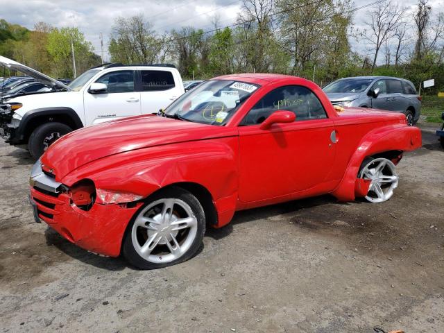1GCES14P83B102684 - 2003 CHEVROLET SSR RED photo 1