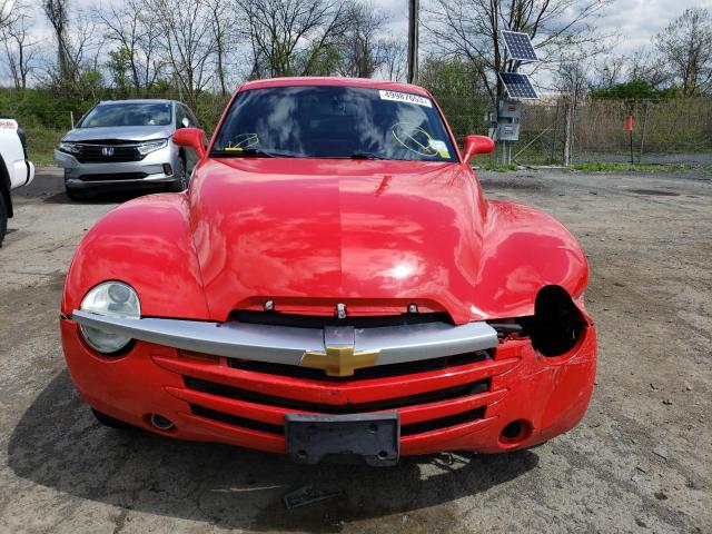 1GCES14P83B102684 - 2003 CHEVROLET SSR 红色 照片 5