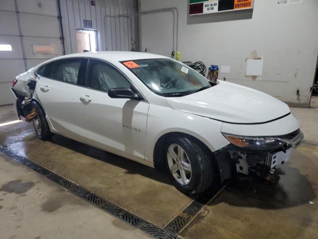 1G1ZB5ST4NF189626 - 2022 CHEVROLET MALIBU LS თეთრი ფოტო 4