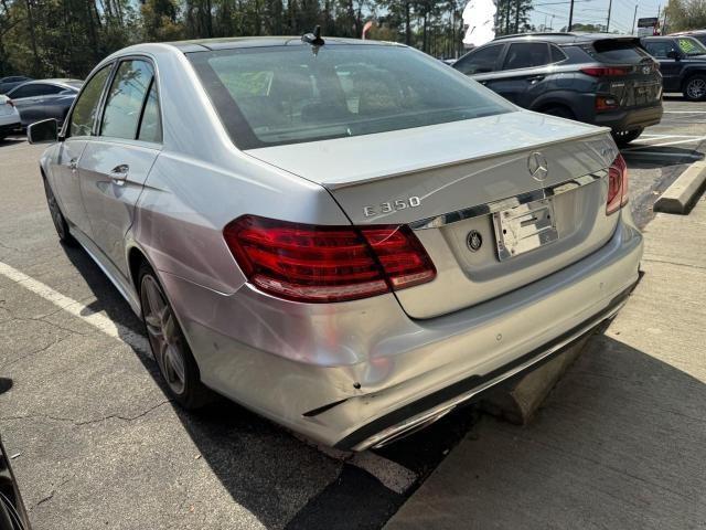 WDDHF8JB8EA888827 - 2014 MERCEDES-BENZ E 350 4MATIC SILVER photo 3