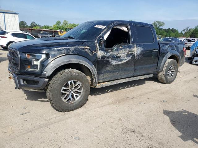 1FTFW1RG5HFA81858 - 2017 FORD F150 RAPTOR BLACK photo 1