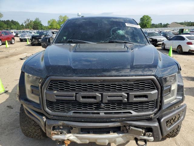 1FTFW1RG5HFA81858 - 2017 FORD F150 RAPTOR BLACK photo 5