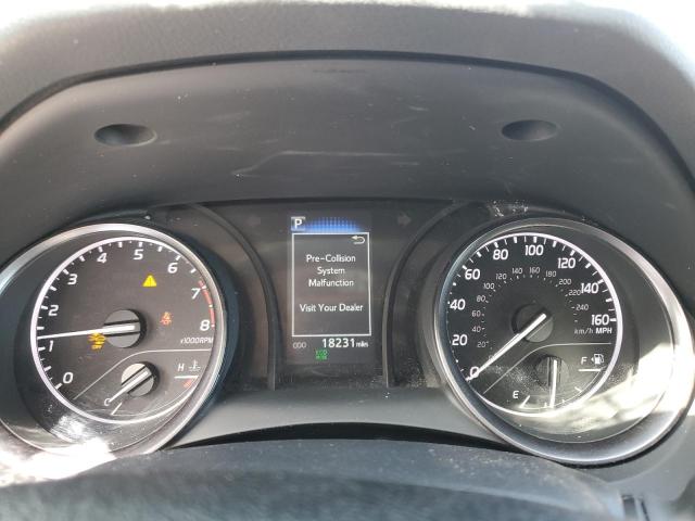 4T1G11AK8RU903404 - 2024 TOYOTA CAMRY SE NIGHT SHADE WHITE photo 9