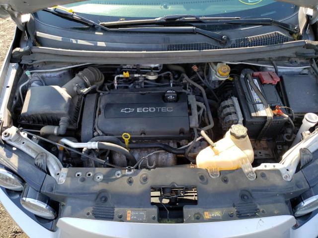 1G1JA5SG4F4219238 - 2015 CHEVROLET SONIC LS 银色 照片 11