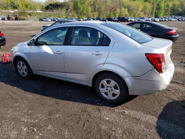 1G1JA5SG4F4219238 - 2015 CHEVROLET SONIC LS 银色 照片 2