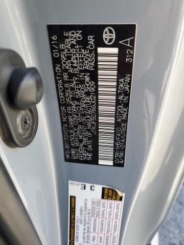 JTKJF5C76GJ021909 - 2016 TOYOTA SCION TC 灰色 照片 12