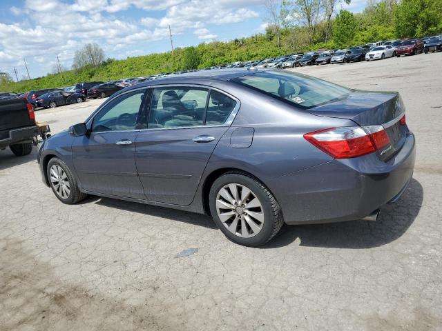 1HGCR3F81EA016325 - 2014 HONDA ACCORD EXL GRAY photo 2