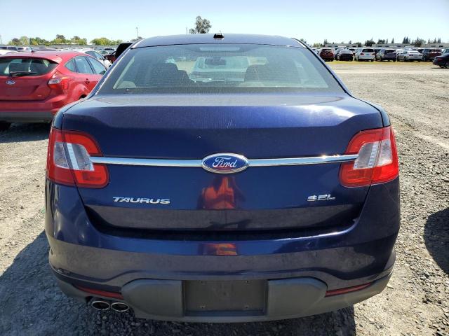 1FAHP2EW8BG158920 - 2011 FORD TAURUS SEL BLUE photo 6