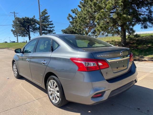 3N1AB7AP2GY337128 - 2016 NISSAN SENTRA S GRAY photo 3