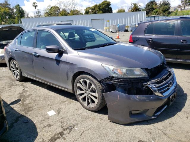 1HGCR2F5XFA138781 - 2015 HONDA ACCORD SPORT SILVER photo 4