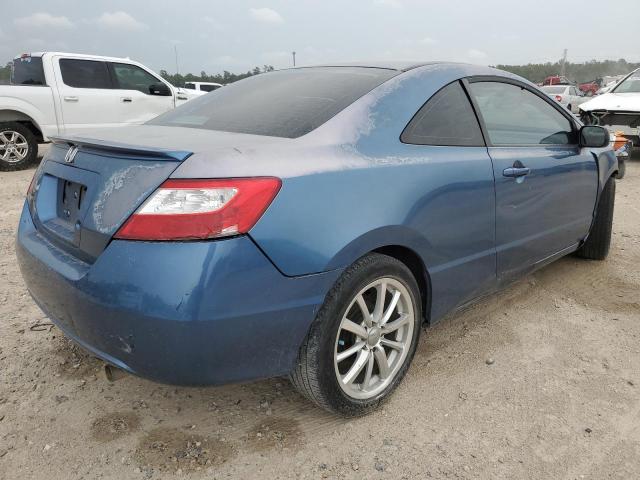 2HGFG12639H526159 - 2009 HONDA CIVIC LX BLUE photo 3