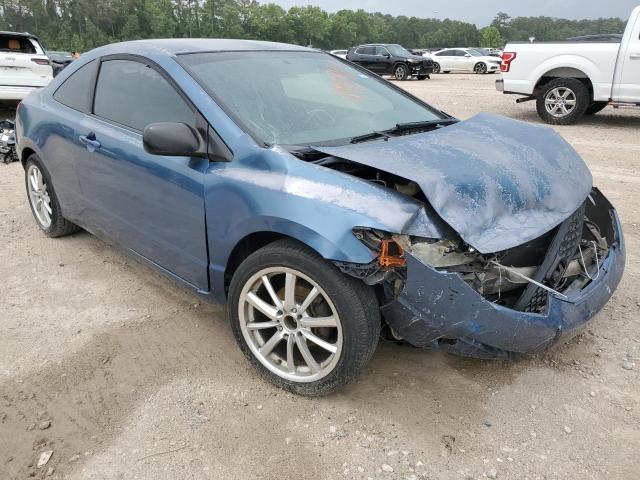 2HGFG12639H526159 - 2009 HONDA CIVIC LX BLUE photo 4