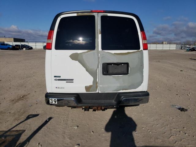 1GAZG1FG1B1189177 - 2011 CHEVROLET EXPRESS G3 LT WHITE photo 6