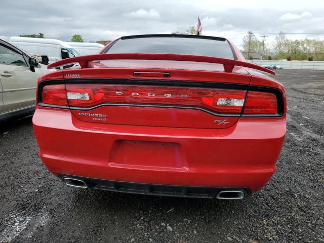 2C3CDXDT7DH541163 - 2013 DODGE CHARGER R/T RED photo 6