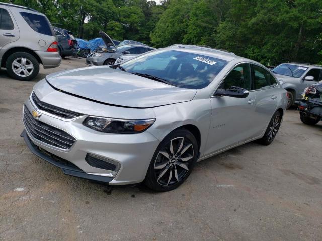 1G1ZE5ST7HF273385 - 2017 CHEVROLET MALIBU LT SILVER photo 1