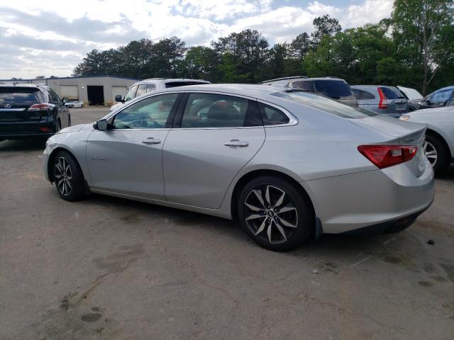 1G1ZE5ST7HF273385 - 2017 CHEVROLET MALIBU LT SILVER photo 2