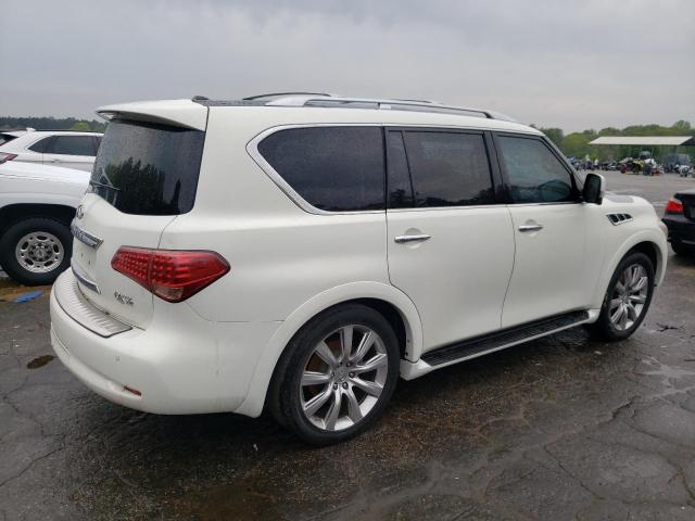 JN8AZ2NF5D9530103 - 2013 INFINITI QX56 WHITE photo 3