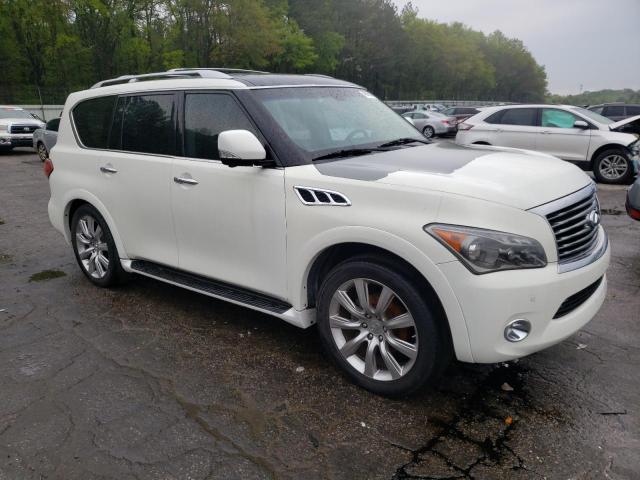 JN8AZ2NF5D9530103 - 2013 INFINITI QX56 WHITE photo 4