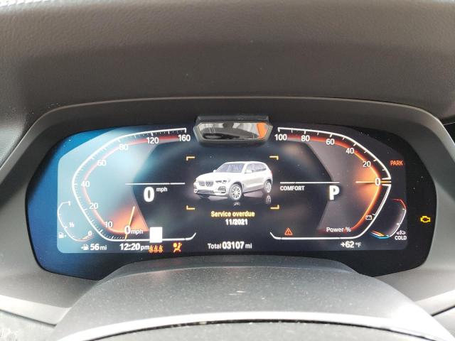 5UXCR6C00N9L06960 - 2022 BMW X5 XDRIVE40I WHITE photo 9