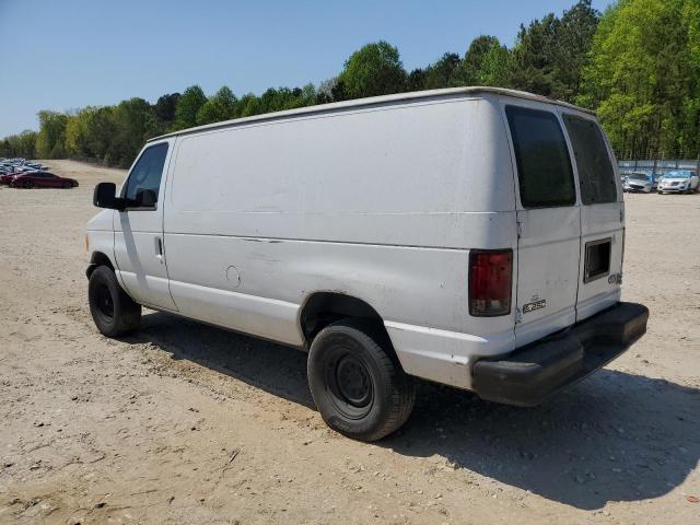 1FTNE24L96HA66984 - 2006 FORD ECONOLINE E250 VAN WHITE photo 2