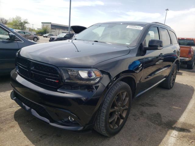 1C4RDJDG8HC733366 - 2017 DODGE DURANGO GT BLACK photo 1