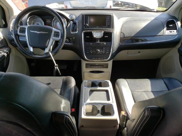 2C4RC1CG0DR664954 - 2013 CHRYSLER TOWN & COU TOURING L SILVER photo 8