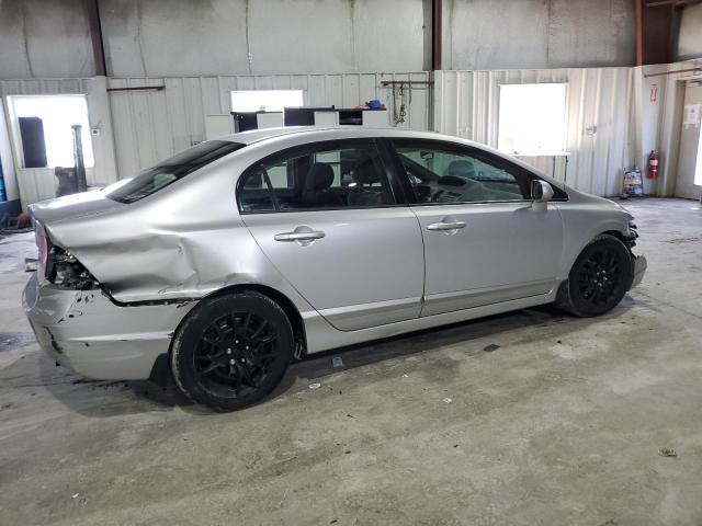 2HGFA16517H507593 - 2007 HONDA CIVIC LX SILVER photo 3