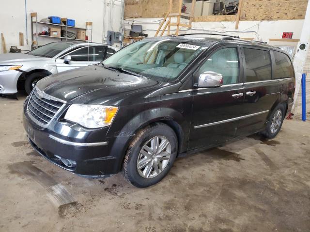 2A8HR64X58R713408 - 2008 CHRYSLER TOWN & COU LIMITED BLACK photo 1