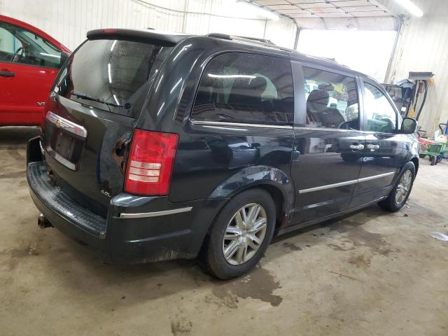 2A8HR64X58R713408 - 2008 CHRYSLER TOWN & COU LIMITED BLACK photo 3