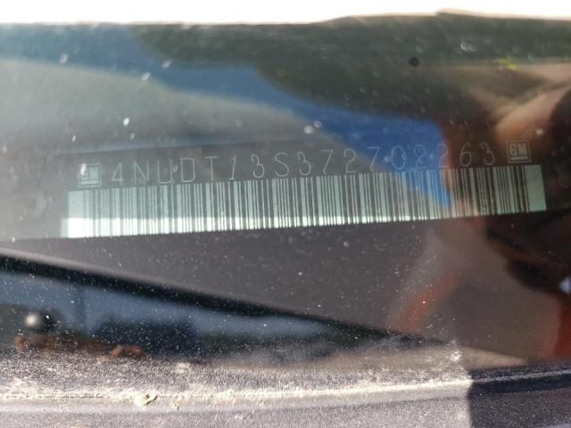 4NUDT13S372702263 - 2007 ISUZU ASCENDER S ვერცხლისფერი ფოტო 12