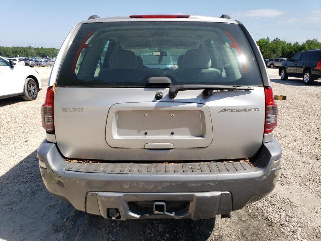 4NUDT13S372702263 - 2007 ISUZU ASCENDER S ვერცხლისფერი ფოტო 6