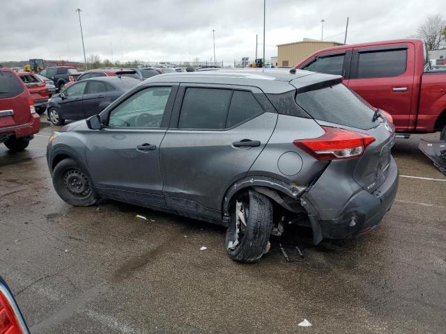 3N1CP5CU7JL521616 - 2018 NISSAN KICKS S GRAY photo 2