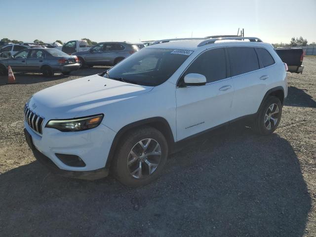 1C4PJLCX1KD204758 - 2019 JEEP CHEROKEE LATITUDE WHITE photo 1