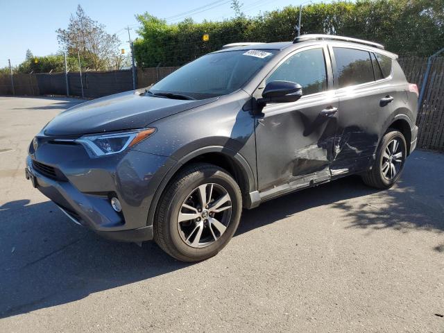 2T3WFREV1JW461450 - 2018 TOYOTA RAV4 ADVENTURE GRAY photo 1