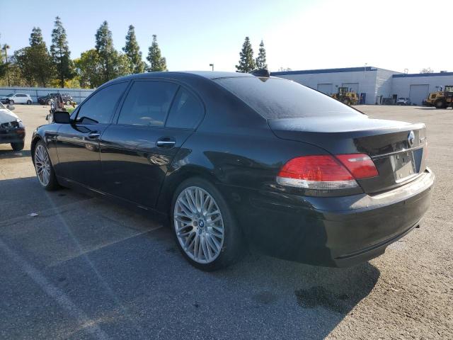 WBAHN83508DT86849 - 2008 BMW 750 LI BLACK photo 2