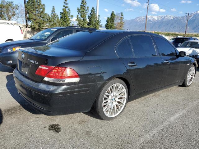 WBAHN83508DT86849 - 2008 BMW 750 LI BLACK photo 3