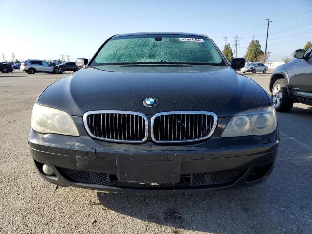 WBAHN83508DT86849 - 2008 BMW 750 LI BLACK photo 5