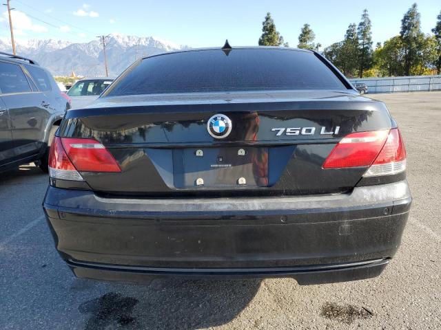 WBAHN83508DT86849 - 2008 BMW 750 LI BLACK photo 6