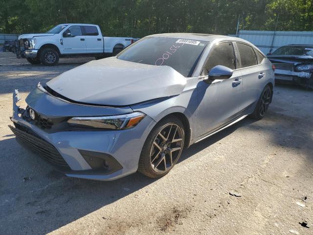 19XFL1H83NE001563 - 2022 HONDA CIVIC SPORT TOURING Dəniz mavisi foto 1