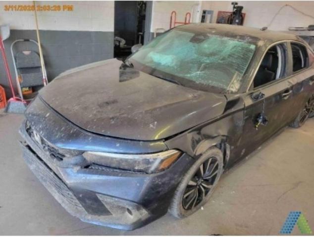 19XFL1H79RE015965 - 2024 HONDA CIVIC EXL GRAY photo 4