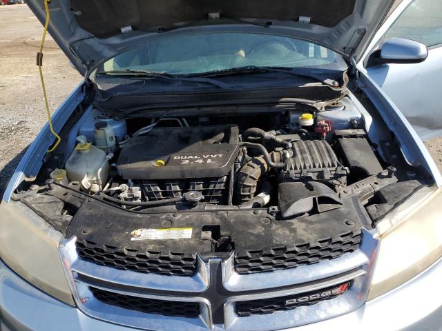 1C3CDZCB3DN768264 - 2013 DODGE AVENGER SXT BLUE photo 11