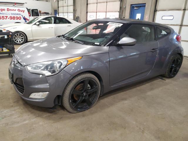 KMHTC6AD5CU030807 - 2012 HYUNDAI VELOSTER CHARCOAL photo 1