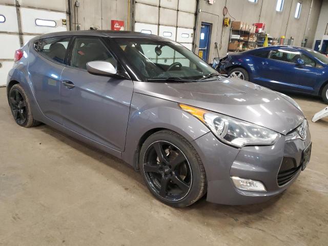 KMHTC6AD5CU030807 - 2012 HYUNDAI VELOSTER CHARCOAL photo 4